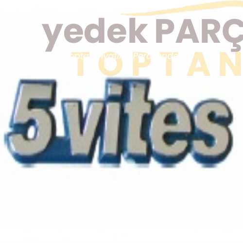 AYHAN PLASTIK YAZI 5 VITES MAVI YAZI